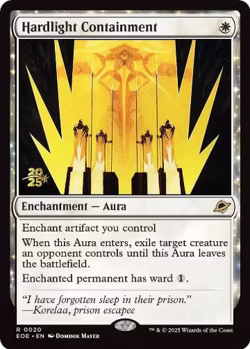 Hardlight Containment (20), Prerelease Cards — Magic card price