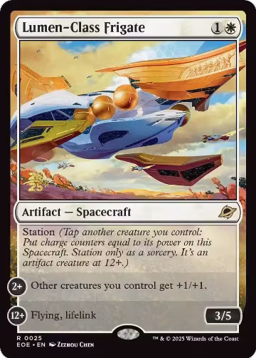 Lumen-Class Frigate (25), Prerelease Cards — Magic card price