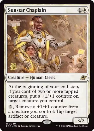 Sunstar Chaplain (40), Prerelease Cards — Magic card price