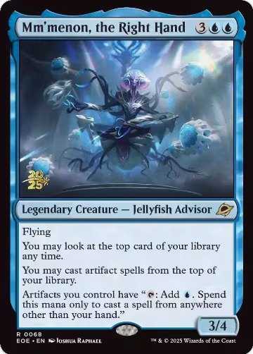 Mm'menon, the Right Hand (68), Prerelease Cards — Magic card price