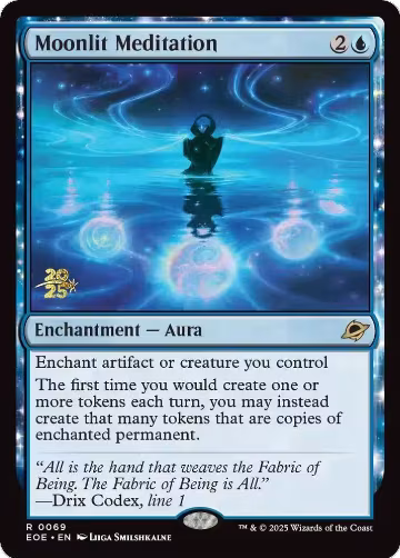 Moonlit Meditation (69), Prerelease Cards — Magic card price
