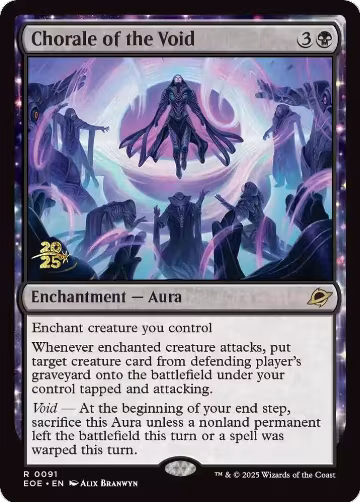 Chorale of the Void (91), Prerelease Cards — Magic card price