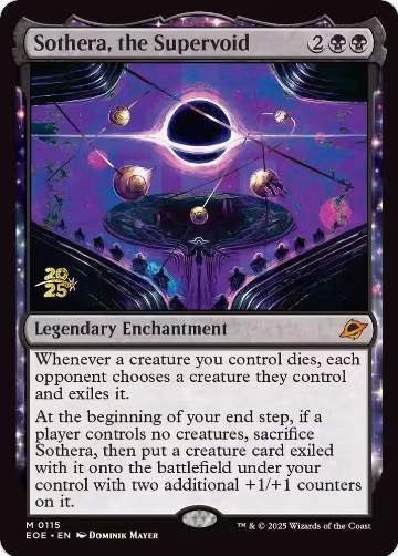 Sothera, the Supervoid (115), Prerelease Cards — Magic card price