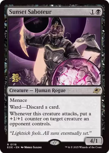 Sunset Saboteur (116), Prerelease Cards — Magic card price