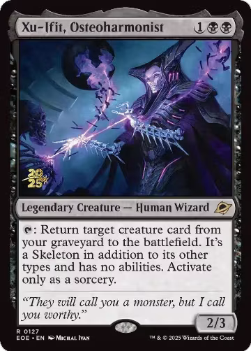Xu-Ifit, Osteoharmonist (127), Prerelease Cards — Magic card price