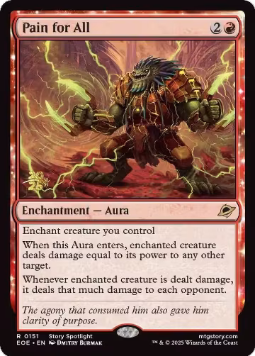 Pain for All (151), Prerelease Cards — Magic card price