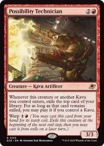 Possibility Technician (153), Prerelease Cards — Magic card price
