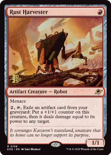 Rust Harvester (159), Prerelease Cards — Magic card price