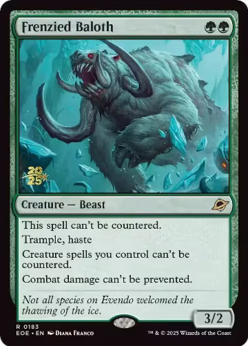 Frenzied Baloth (183), Prerelease Cards — Magic card price