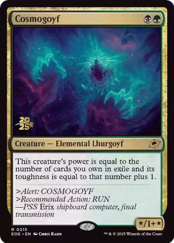 Cosmogoyf (215), Prerelease Cards — Magic card price