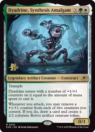 Dyadrine, Synthesis Amalgam (216), Prerelease Cards — Magic card price