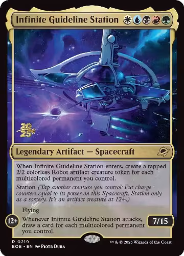 Infinite Guideline Station (219), Prerelease Cards — Magic card price
