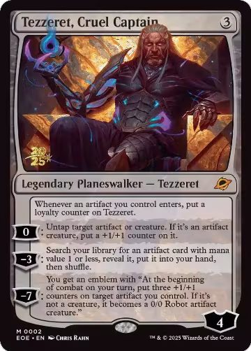 Tezzeret, Cruel Captain (2), Prerelease Cards — Magic card price