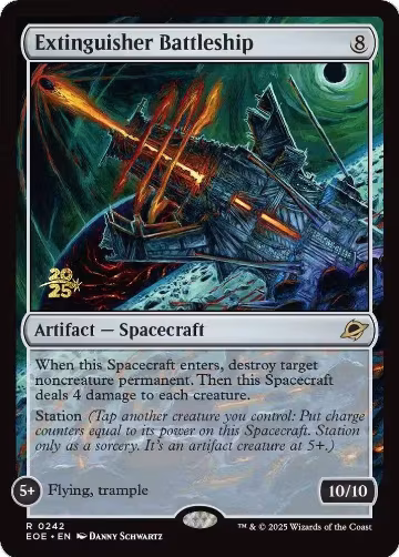 Extinguisher Battleship (242), Prerelease Cards — Magic card price