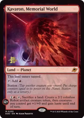 Kavaron, Memorial World (255), Prerelease Cards — Magic card price
