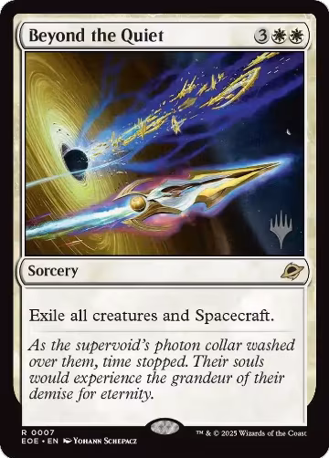 Beyond the Quiet (7), Promo Pack: Edge of Eternities — Magic card price
