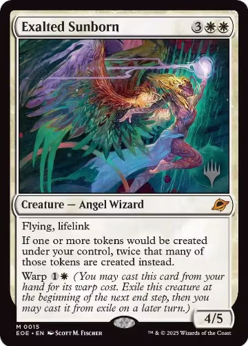Exalted Sunborn (15), Promo Pack: Edge of Eternities — Magic card price