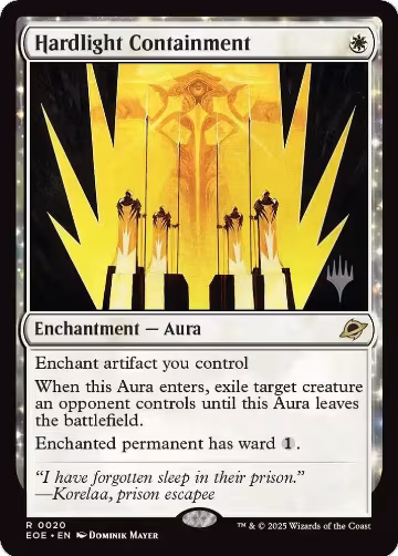 Hardlight Containment (20), Promo Pack: Edge of Eternities — Magic card price