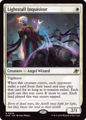 Lightstall Inquisitor (24), Promo Pack: Edge of Eternities — Magic card price