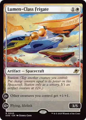 Lumen-Class Frigate (25), Promo Pack: Edge of Eternities — Magic card price