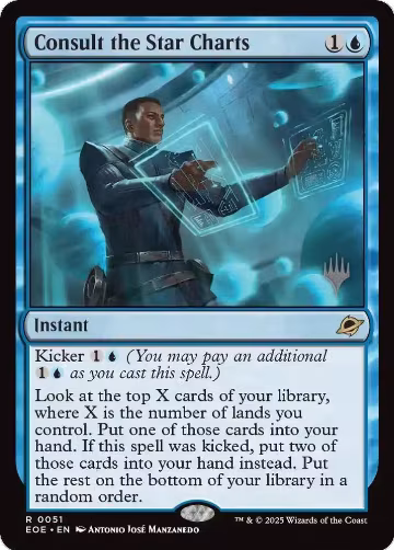 Consult the Star Charts (51), Promo Pack: Edge of Eternities — Magic card price