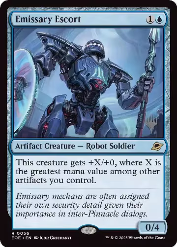 Emissary Escort (56), Promo Pack: Edge of Eternities — Magic card price