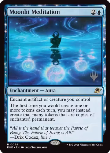 Moonlit Meditation (69), Promo Pack: Edge of Eternities — Magic card price