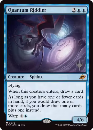 Quantum Riddler (72), Promo Pack: Edge of Eternities — Magic card price
