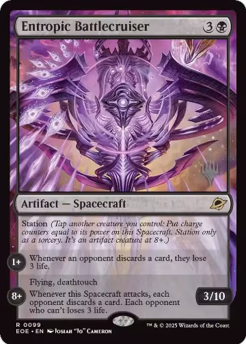 Entropic Battlecruiser (99), Promo Pack: Edge of Eternities — Magic card price