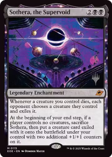 Sothera, the Supervoid (115), Promo Pack: Edge of Eternities — Magic card price