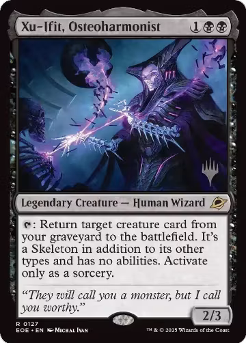 Xu-Ifit, Osteoharmonist (127), Promo Pack: Edge of Eternities — Magic card price
