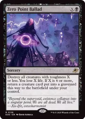 Zero Point Ballad (128), Promo Pack: Edge of Eternities — Magic card price