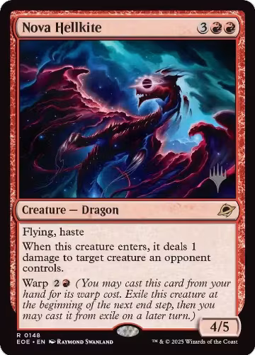 Nova Hellkite (148), Promo Pack: Edge of Eternities — Magic card price