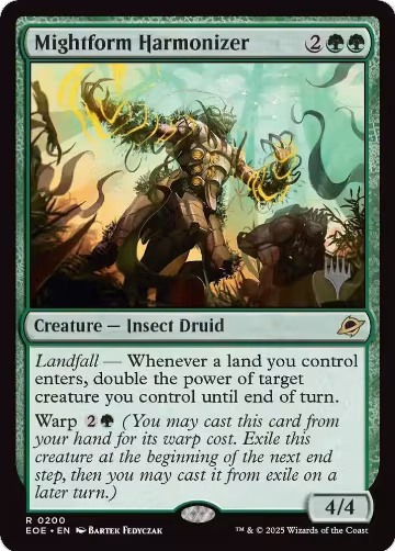 Mightform Harmonizer (200), Promo Pack: Edge of Eternities — Magic card price