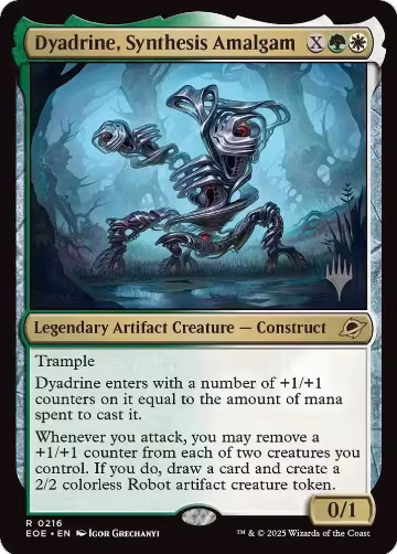 Dyadrine, Synthesis Amalgam (216), Promo Pack: Edge of Eternities — Magic card price