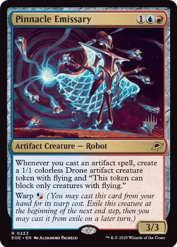 Pinnacle Emissary (223), Promo Pack: Edge of Eternities — Magic card price