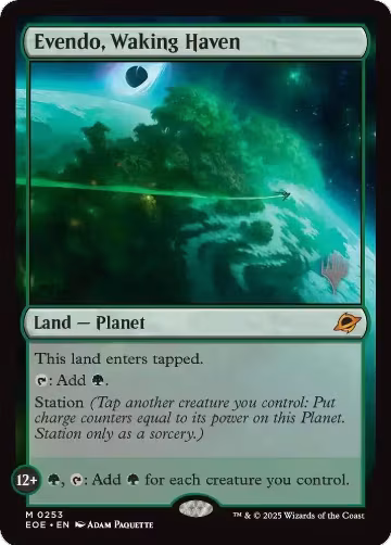 Evendo, Waking Haven (253), Promo Pack: Edge of Eternities — Magic card price
