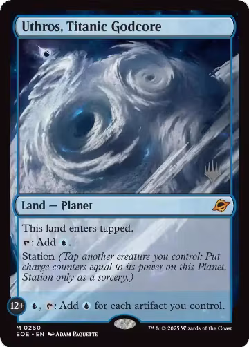 Uthros, Titanic Godcore (260), Promo Pack: Edge of Eternities — Magic card price