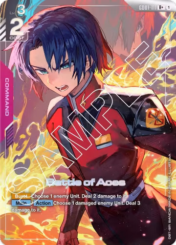 Battle of Aces (R+) (GD01-111), Newtype Rising — Gundam card price