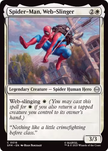 Spider-Man, Web-Slinger (16), Marvel's Spider-Man — Magic card price