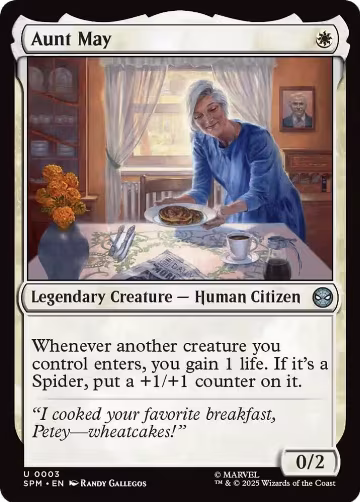 Aunt May (3), Marvel's Spider-Man — Magic card price