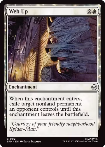 Web Up (21), Marvel's Spider-Man — Magic card price