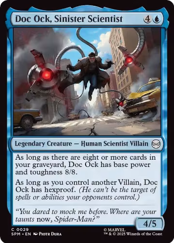 Doc Ock, Sinister Scientist (29), Marvel's Spider-Man — Magic card price