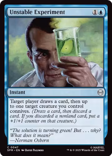 Unstable Experiment (47), Marvel's Spider-Man — Magic card price