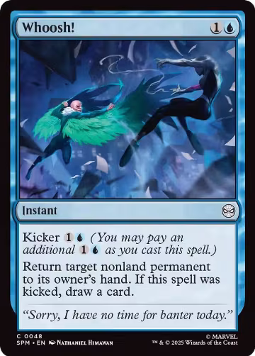 Whoosh! (48), Marvel's Spider-Man — Magic card price