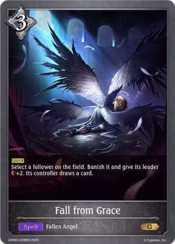 Fall from Grace (GFD02-038EN), Treacherous Ambitions — Shadowverse card price