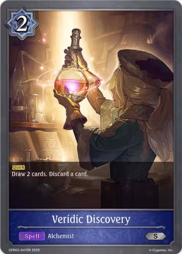 Veridic Discovery (GFD02-041EN), Treacherous Ambitions — Shadowverse card price
