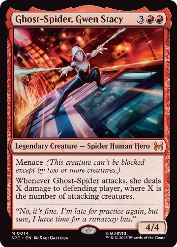 Ghost-Spider, Gwen Stacy (14) — card price