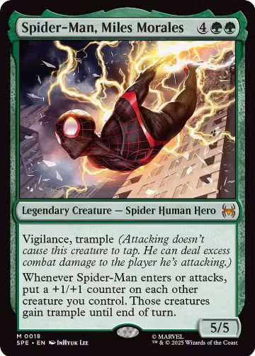 Spider-Man, Miles Morales (18) — card price