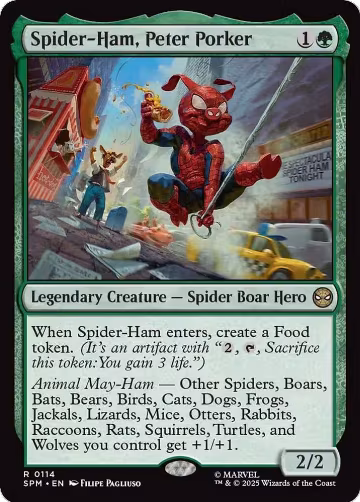 Spider-Ham, Peter Porker (114), Marvel's Spider-Man — Magic card price